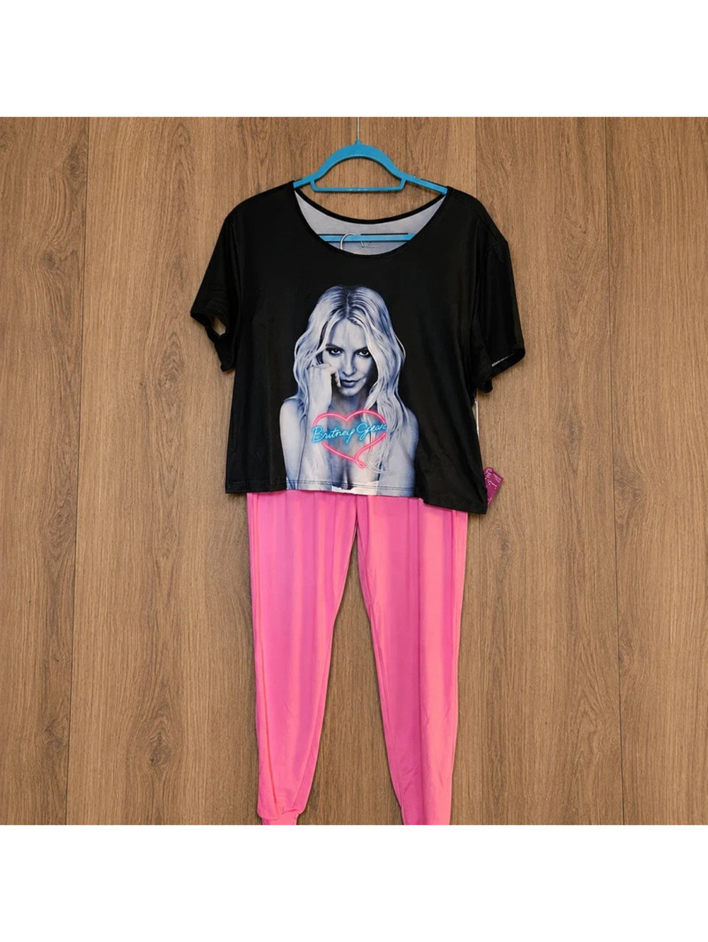 Britney Spears Oops I Did It Again Pajama Set NWT Large Young Britney Era Ws50